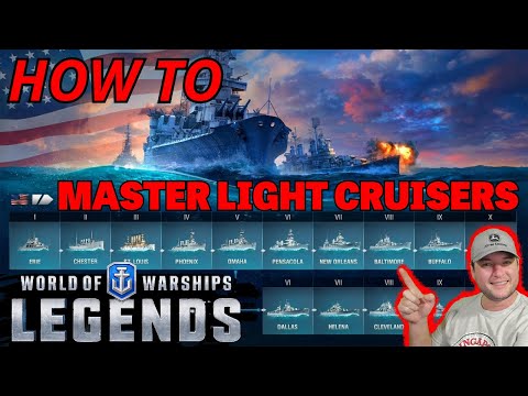 Light Cruiser Mastery takes Time | HOW TO | World of Warships Legends