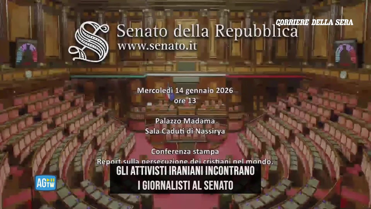 Iran, gli attivisti incontrano la stampa al Senato