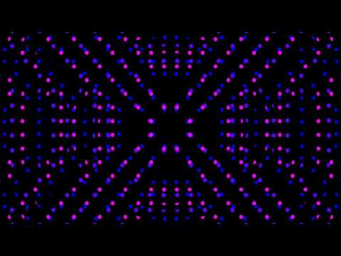 Club Visuals 696 - Video background disco dots