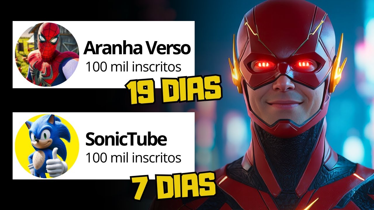 Criei 2 Canais do ZERO, Bati 100 MIL Inscritos Em Menos de 20 dias (Faça o Mesmo)