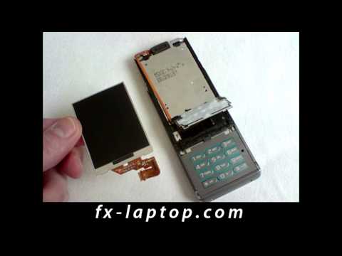 comment demonter sony ericsson w595