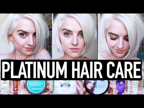 How To Maintain Platinum Blonde Hair- My Bleached Blonde Hair Care Routine