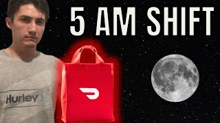 Starting My DoorDash Shift At 5AM - Starbucks Breakfast Deliveries |