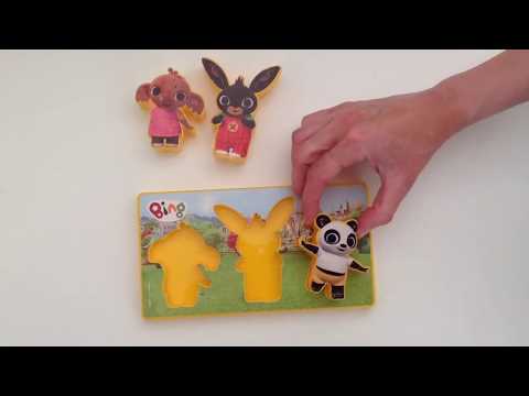 Puzzle Forme Shapes Al parco con Bing Sula e Pando