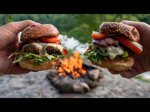 2 Days Solo Camping Canoeing and Cooking in the Backcountry