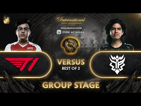 T1 vs Thunder Predator Game 2 (BO2) | The International 10 Groupstage