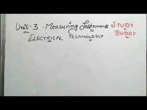 Unit 3 Electrical Technology Introduction Video