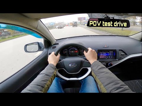 2013 Kia Picanto 2 (1.2 AT) Pov test drive