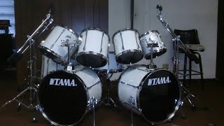 Video thumbnail for Tama Rockstar drum kit by Kelus_drums