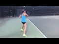 Natasha Novak Tennis Recruiting Video Fall 2019