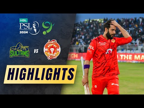 Highlights: Colin Munro in action | Islamabad United vs Multan Sultans | PSL 2024