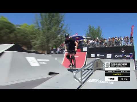 Jamie Hull | 1st place - Scooter Freestyle Park Pro Final | #FISEMontpellier 2022