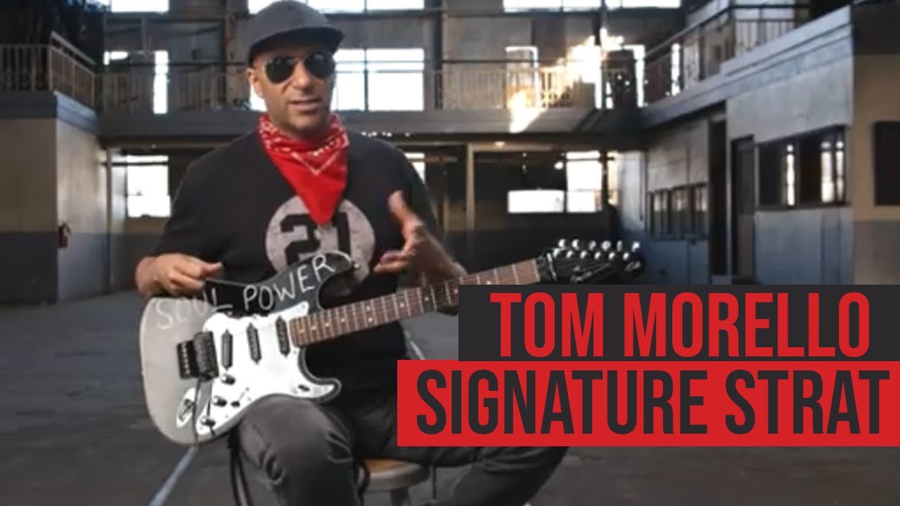 Tom Morello on his new Fender Signature Stratocaster - YouTube