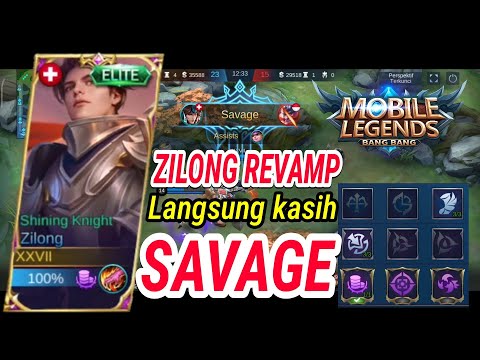 Zilong revamp langsung Savage | Zilong best build 2020 |  | Zilong SAVAGE