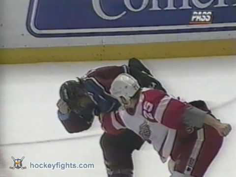 Adam Deadmarsh vs Darren McCarty Mar 26, 1997