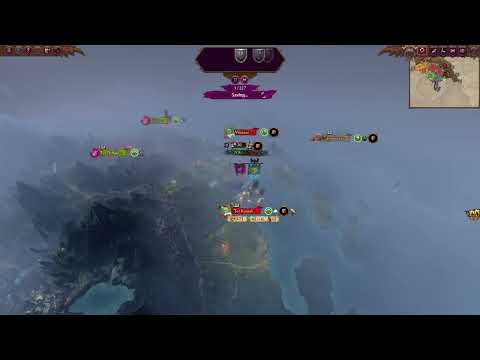 TW:Warhammer 3. N'Kari's campaign. (L/H) #1