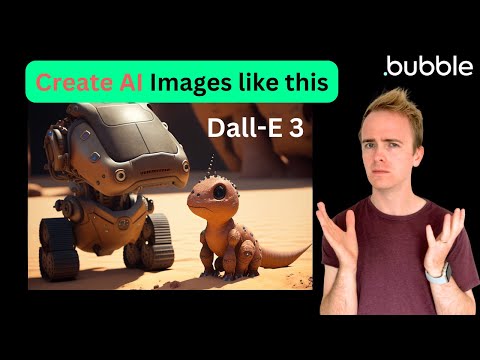 AI Images with Bubble.io using OpenAI DALL-E 3 thumbnail