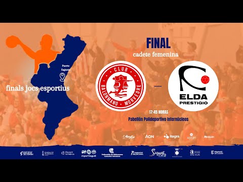 📺🏆 FINALS JOCS ESPORTIUS - CF FINAL| CBM Morvedre 🆚 Elda Prestigio Azul