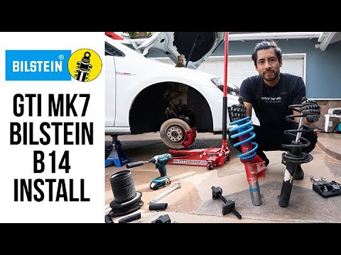 GTI MK7 Bilstein B14 Coilover Intall