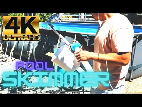 Intex Skimmer How To Install - Leaving My Pool Crazy Clean With This Intex Pool Skimmer Setup