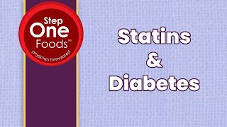 Using Statins with Diabetes? | Step One Foods Building Blocks of Health