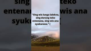 Download lagu kata kata bijak jawa'syukur lan sabar' mp3