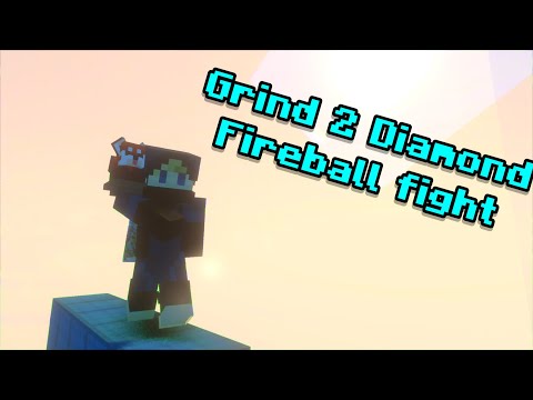 Insane Fireball Fight to Diamond Rank in Minecraft!