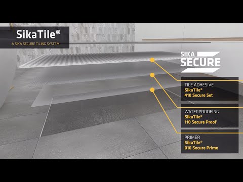SikaTile Internal Wet Area System