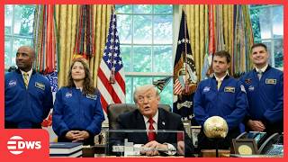 WATCH: Trump Meets Artemis II Astronauts, Gives Urgent Update on Iran War & Putin Call | AC15