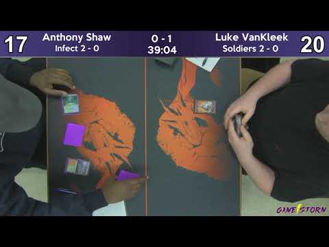 Anthony Shaw (Infect) vs Luke VanKleek (Boros Soldiers) - Sunday Night Modern 2/24/19