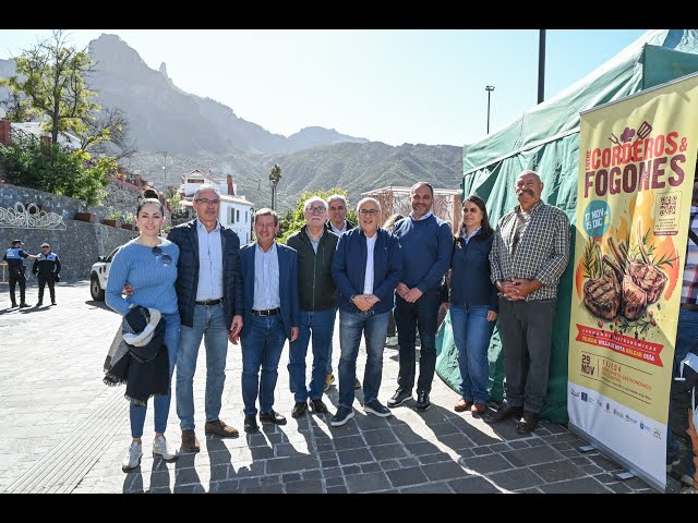El aroma por el producto local de Gran Canaria suben a Tejeda en ‘Entre Corderos y Fogones’