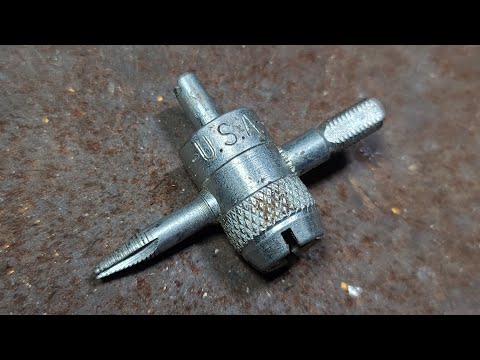 NAPA USA 4-Way Schrader Tire Valve Tool (Really Useful)