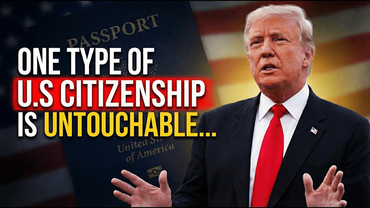 One type of U.S Citizenship is Untouchable... The Other Isn't - A Constitutional Explanation