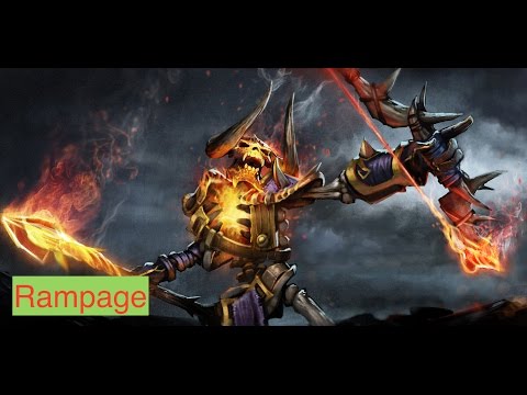 Dota 2 highlights ● Dota 2 Clinkz Rampage