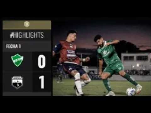 Ituzaingó 0-1 Deportivo Armenio. Fecha 1. Primera B Metropolitana