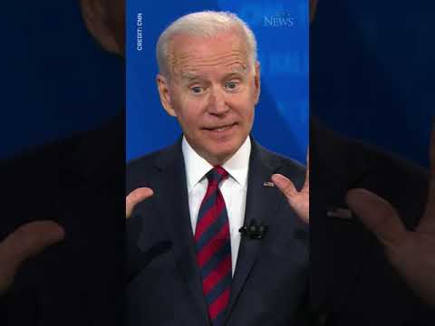 "I don't care if you think I'm Satan reincarnated": Biden #shorts