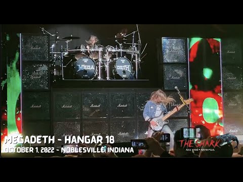 Megadeth - Hangar 18 from Noblesville, Indiana on October 1, 2022