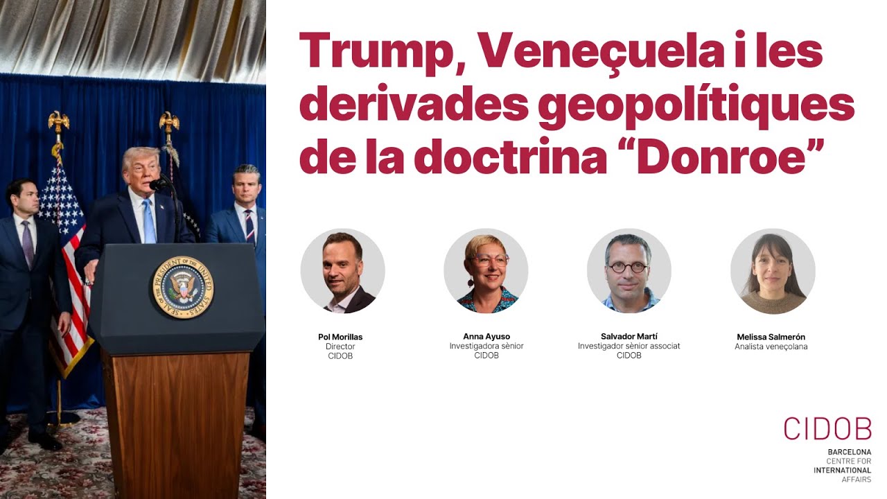 Trump, Veneçuela i les derivades geopolítiques de la doctrina "Donroe"