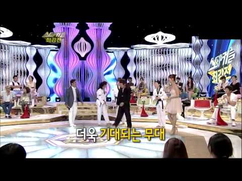 Leeteuk couple -Taekwondo dance (Mr.simple, bubble pop)