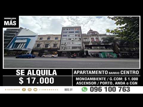Video de YouTube - Apartamento Alquiler Cordón Montevideo iMas.uy P