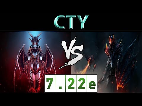 CTY [Queen of Pain] vs [DK] ► CN Ranked ► Dota 2 7.22e