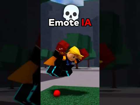 Los emotes tan raros 🧐 #roblox #ia #ias #tsb #memes #humor