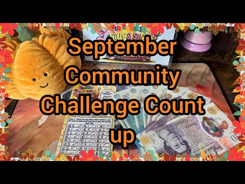 END OF SEPTEMBER BUDGET STUFF SAVE  COMMUNITY CHALLENGE COUNT UP 🎉🧡🍂