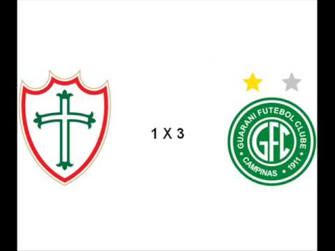 PORTUGUESA 4 X 3 GUARANI BRASILEIRÃO SÉRIE B 2009 1º TURNO