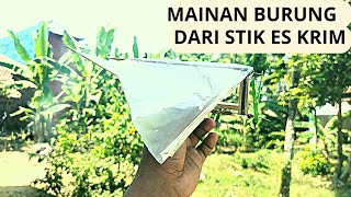 Download lagu CARA MEMBUAT MAINAN BURUNG DARI STIK ES KRIM mp3