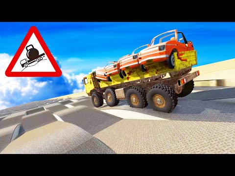 High speed freaky jumps #67 - Beamng.Drive