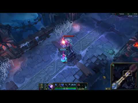 Nunu bot runs it down mid in the tutorial