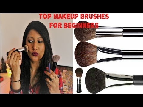 AFFORDABLE  MAKEUP BRUSHES & THEIR USE FOR NEWCOMERS | INDIAN| SHWETA VJ Video