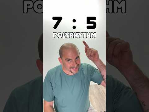 7:5 Polyrhythm Formula! #drums