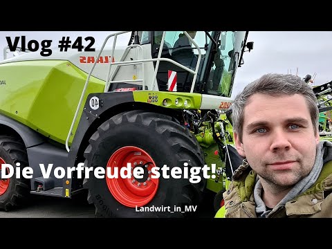 Vlog #42 The anticipation is growing for the Claas Jaguar 960tt.